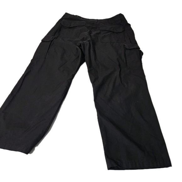 TRU SPEC  Black Tactical Pants 40x30 Rip Stop Military Security - Picture 2 of 9